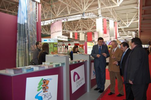 LA DIPUTACIÓN DE SORIA ARRANCA EN INTUR UNA COMPLETA CAMPAÑA  PROMOCIONAL QUE CONTINUARÁ CON UNA PRESENTACIÓN A MEDIOS NACIONALES EN MADRID, UN VIAJE DE FAMILIARIZACIÓN Y FITUR 2013 